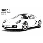987C | Porsche Cayman Bj. 06-08