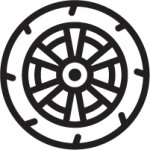 6 Räder, Bremse