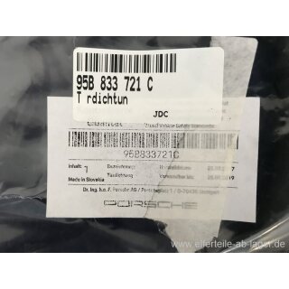 Porsche Türdichtung hinten innen rechts/links NEU 95B833721E #8164