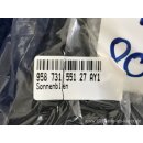 Porsche Sonnenblende Kunstleder schwarz links NEU 7P0857551D 95873155127AY1 #K8008