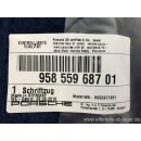 Porsche Schriftzug "Cayenne" Verchromt NEU 95855968701 #K8130