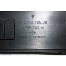 Porsche Kennzeichenhalter Stossfänger vorne gebraucht 98670110500 #K8304