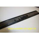 Porsche Einstiegsleiste Kunststoff unbeleuchtet schwarz Schriftzug "Carrera" silber gebraucht 99655130300A03 #K8346