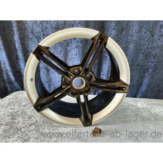 Porsche Leichtmetallrad "Mission E Design" 9,5Jx21ET60 brilliantsilber vorne Neuwertig 9J1601025AA8Z8 #6222