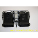 Porsche Mitteldüse Ausströmer Galvanosilber gebraucht 99755214109V04 #8524