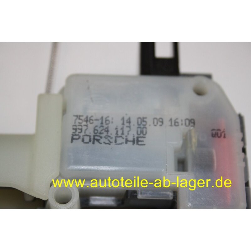 Porsche 911 997 987 Boxster Cayman Stellmotor Haubenöffner vorne 9976