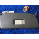Porsche Sonnenblende Coupe m. Spiegel m. Lager Klassikgrau rechts gebraucht 964731320006WJ #89320
