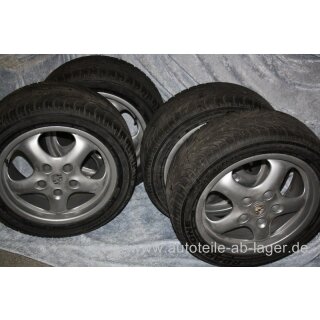 Porsche 911 993 17" Sommerreifensatz Original "Cup II" 7Jx17 ET55 9Jx17 ET55 Bereifung Roadstone Radial N3000 225/45 ZR17 94W 275/40 ZR17 98W 99336212400 99336212800 #6150-C18