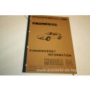 Porsche 928 Handbuch Kundendienst Information Model 84...