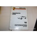 Porsche 928 s USA Handbuch Diagnose DME LH-EZK mit Tester Information Technik ´85 WKD 494 510 WKD494510 #3929