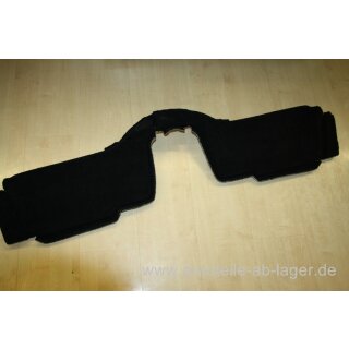 Porsche 987 Boxster Cayman Verkleidung Querträger Teppich schwarz hinten 98755103302A10 #89510-HO2