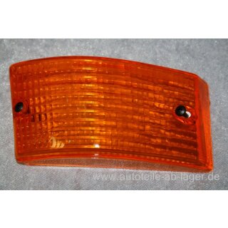 Porsche 924 944 Lichtscheibe Blinker gelb vorne links NEU 477953161 #K9578