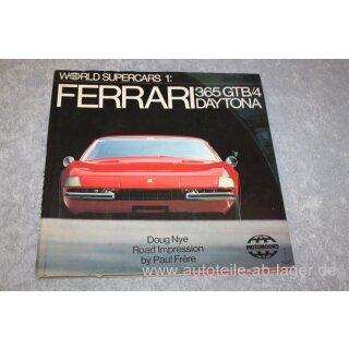 Ferrari 365 GTB/4 Daytona World Supercars 1: Doug Nye Road Impression by Paul Frère #0064