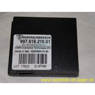 Porsche Steuergerät Sensor Innenraumüberwachung gebraucht 99761821001 #9075