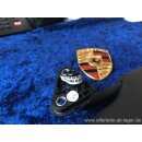 Porsche Sonnenblende m. Spiegel Innenlichtpaket links schwarz Neuwertig 981731031020F7 98173103160OF7 #89828