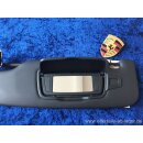 Porsche Sonnenblende m. Spiegel Innenlichtpaket links schwarz Neuwertig 981731031020F7 98173103160OF7 #89828