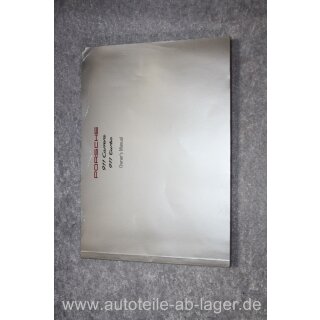Porsche 993 Carrera Turbo Handbuch Owner´s Manual Englisch gebraucht WDK99302198 #0016
