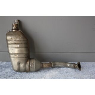 Porsche Schalldämpfer 06/09 Zylinder 4-6 links Akustikpaket RDW gebraucht 987113117BX #2097