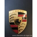Porsche Wappen Deckelwappen groß vorne NEU...