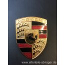 Porsche Wappen Deckelwappen groß vorne Neuwertig 90155921026 #K8384