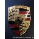 Porsche Wappen Deckelwappen groß vorne Neuwertig 90155921026 #K8384