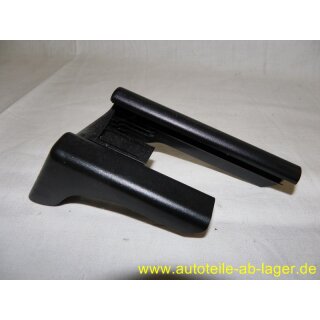 Porsche 997 Turbo 987 Boxster Cayman Abdeckung Sitzschiene Satinschwarz rechts gebraucht 9975213620001C #8085