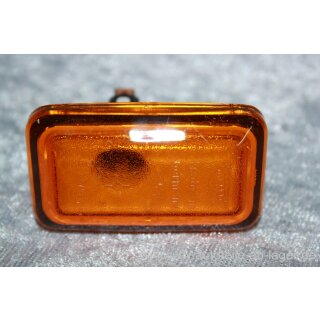 Porsche 911 959 964 993 924 944 968 Seitenblinkleuchte inkl. Lampenträger Blinker re/li seitlich orange NEU 161949111 4A0949101 #9003