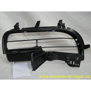 Porsche 987 Boxster Gitterrahmen Satinschwarz Stoßfänger vorne rechts 9875055540001C #8120-0414