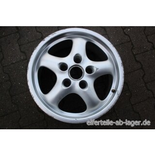 Porsche Original 17" Felge hinten "Cup II" 8Jx17 ET30 gebraucht 99336212602 #6446