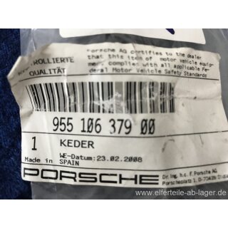 Porsche Cayenne 955 9PA 957 9PA1 Dichtung Keder oben unten Kühler Lüfter NEU 95510637900 #1025-0640