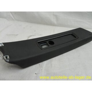 Porsche Verkleidung B-Säule Leder schwarz links gebraucht 99755518301A11 #8519