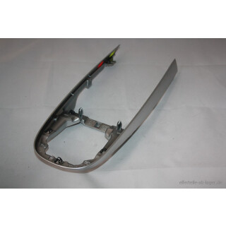 Porsche Rahmen Mittelkonsole Schaltkulisse Galvanosilber gebraucht 99755326106V04 #SR8916