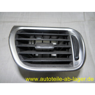 Porsche Lüftungsdüse Ausströmer galvanosilber links gebraucht 99755213108V04 #8387