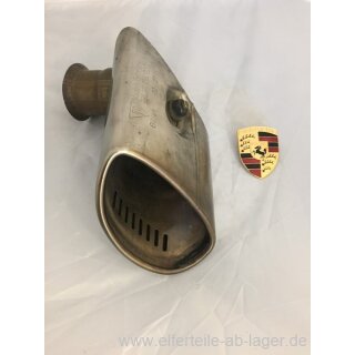 Porsche Abgasendrohr Schalldämpfer rechts gebraucht 99611105406 #K2020