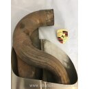 Porsche Abgasendrohr Auspuffblende Poliert links gebraucht 95811125170 #K2021