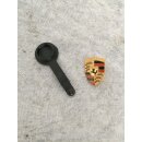 Porsche Deckel Defrosterblende schwarz gebraucht 99755267300 #MS8233-0666-14